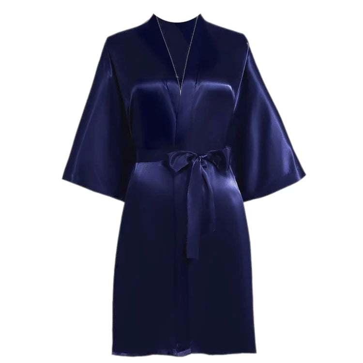 S Honeylux Organic Silk Robe - Special Order