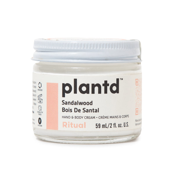 Plantd Skincare Hand & Body Cream - NEW