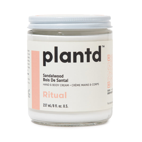 Plantd Skincare Hand & Body Cream - NEW
